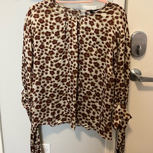Leopard Blouse - Picture 1 of 3
